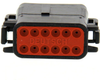 Rectangular Connectors, Heavy Duty - DTM Series - DTM06-12SB - LADD Distribution