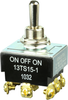 TS Series Toggle Switch, 3 pole, 3 position, Screw terminal, Standard Lever - 13TS15-1 - Honeywell Sensing & IoT