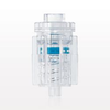 Rotating High Pressure Male Luer Lock Connector, Light Blue - 80335 - Qosina Corp.
