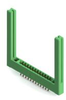 Card Edge Conn, Dual Side, 24Pos, Th; Card Edge Connector Type Edac - 58AJ4738 - Newark, An Avnet Company