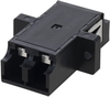 Lc Shutter Coupler, Duplex, With Flange, Black Rohs Compliant L-Com - 97AC8792 - Newark, An Avnet Company