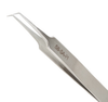 Excelta Two Star Utility Tweezers 5B-SA-PI - Stainless Steel Bent Tapered Ultra Fine Point Tip - 4 1/4 in Length - EXCELTA 5B-SA-PI - R. S. Hughes Company, Inc.