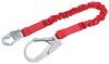 Protecta PRO Stretch Red Shock-Absorbing Lanyard - 6 ft Length - 840779-01136 - 840779-01136 - R. S. Hughes Company, Inc.