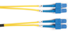 5m (16.4ft) SCSC YL OS2 SM Fiber Patch Cable INDR Zip OFNR - FOSM-005M-SCSC - Black Box