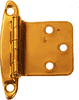Semi-Concealed Hinges, Variable Overlay, Soli.. - 897052 - HardwareSource, Inc.