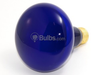 75 Watt, 130 Volt BR30 Blue Reflector Bulb - A04668 - bulbs.com