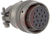 connector,straight plug w/cable clamp,class e,size 20,16 #16 solder socket cont - 70011123 - Allied Electronics, Inc.