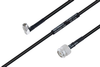 MIL-DTL-17 SMA Male Right Angle to TNC Male Cable 72 Inch Length Using M17/28-RG58 Coax - PE3M0123-72 - Pasternack