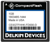 Memory Card, Compactflash, Slc, 1Gb; Blank Media Flash Memory Type Delkin Devices - 37AC8447 - Newark, An Avnet Company