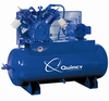 Quincy 15-HP 120-Gallon Two-Stage Air Compressor -- Model 2153DS12HC46