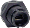 Adapter, Usb 2.0 Mini B Receptacle-Receptacle, 5 Position; Inter Series Connector A Switchcraft/conxall - 55W5468 - Newark, An Avnet Company