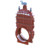 Gate Valves -- Rotating Double Disc Gate Valves - Image