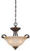 28253-ABZG Semi-Flush Mts.-Bowl Style - 360600 - Capital Lighting, Inc.
