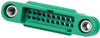 10+10 Pos. Male DIL Cable Housing, Screw-Lok -- G125-3242096M1 - Image