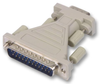 D Sub Connector Adaptor, Standard D Sub, Plug, 9, Standard D Sub, Plug, 25 Rohs Compliant Videk - 74M5790 - Newark, An Avnet Company