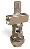 Cross Heavy Duty Sight Feed Valve, 1/2” Female NPT Inlet, 1/2” Female NPT Outlet, 1 1/8”-12 Remote Mounting Thread, Tamperproof - B748-12 - Oil-Rite Corp.