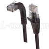 Patch Cord, Cat 5E Right Angle, 7Ft, Black; Lan Category L-Com - 23T9102 - Newark, An Avnet Company