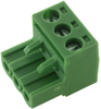 Terminal Block, Eurostyle, 3 Position 24-12Awg; Pitch Spacing Multicomp - 04R6689 - Newark, An Avnet Company