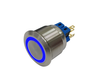 Pushbutton Switches - SW-PB7-03LB5CFRB12V - Powell Electronics, Inc.
