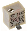 TRIMMER;CERMET;REST 10 KILOHMS;SMD;11 TURN;PWR-RTG 0.25W, TOP ADJUST - 70154535 - Allied Electronics, Inc.