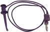 Test Lead, Violet, 610Mm, 60V, 5A; Grabber Test Lead Type Pomona - 71M3559 - Newark, An Avnet Company