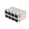 Modular/Ethernet Connector (RJ45) Jacks With Magnetics - 553-JX0B-3051NL-ND - DigiKey