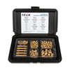 E-Z Sonic™ Threaded Insert Assortment Kit - Tapered - Double Vane - M2.5 to M6 -- EZ-DVM210