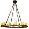 69638 Mid. Chandeliers-Pillar Candle - 407289 - Capital Lighting, Inc.