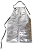 Chicago Protective Apparel Aluminized Carbon Kevlar Welding & Heat-Resistant Apron - 24 in Width - 48 in Length - 550-ACK-48-SW -- 550-ACK-48-SW - Image