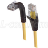 Patch Cord, Cat 5E Right Angle, 2Ft, Yellow; Lan Category L-Com - 23T9168 - Newark, An Avnet Company