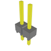 Headers, Male Pins - 612-HMTSW-102-23-L-S-230-ND - DigiKey