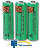 MISC Uniross Cordless Replacement Battery (NI-MH) 3AAA.. -- 00343 - Image