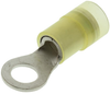 Terminal, Ring Tongue, #10, Crimp Yellow; Stud Size - Metric Hoffman Products - 44F064 - Newark, An Avnet Company