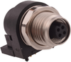 Sensor Connector, M5, Rcpt, 4Pos, Panel; Product Range Norcomp - 76Y0125 - Newark, An Avnet Company