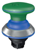 H program - HDL/HDR/HDT - Mushroom button - HDRZ40-BL-GN -  - Schmersal Inc.