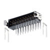 10+10 Pos. Male DIL Horizontal Throughboard Conn. Latches - M80-8512045 - Harwin Plc