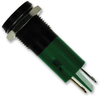 Panel Mount Indicator, Led, 14Mm, Green, 2.2V; Led Color Apem - 15R9868 - Newark, An Avnet Company