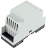 Enclosure, Din Rail, Polycarbonate, Grey Rohs Compliant Hammond - 82AH2550 - Newark, An Avnet Company