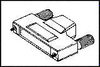 Shielded Backshell Kit, Size 2, Zinc; Accessory Type Amp Te Connectivity - 52F6337 - Newark, An Avnet Company