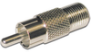 RCA Plug to F Jack Adapter - 72-110 - Computer Network Accessories, Inc.