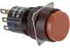 Switch;NON-ILLUM.OILTIGHT ENCLOSURE(IP65)Momentary ACTION;ROUND LENS;SPDT;RED - 70173284 - Allied Electronics, Inc.