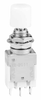 Light Touch Miniature Pushbuttons - EB2011-BB - NKK Switches