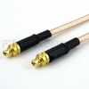 MMCX Plug to MMCX Plug Cable RG316 Coax in 36 Inch - FMC0909316-36 - Fairview Microwave Inc.