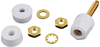 Binding Post, 30A, #10-32, Stud, White; Product Range Abbatron Hh Smith - 28F1232 - Newark, An Avnet Company