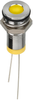 Led Panel Mount Indicator, Yellow, 8 Mm, 2 Vdc, 20 Ma, 6 Mcd, Ip67 Rohs Compliant Apem - 58Y5119 - Newark, An Avnet Company