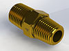 Sapphire Orifice Assemblies - Hex Nipple, Type J -- J-12-BR