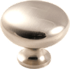 Classic Round Knob, Satin Nickel - 814566 - HardwareSource, Inc.