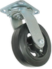 Swivel Caster - Moldon Rubber - Model 9A - 9AMR8x2-S - Caster City, Inc.