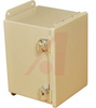ENCLOSURE;NEMA 12;HINGED COVER;SCREW CLAMP;J BOX;8.00X6.00X6.00;STEEL;GRAY - 70066824 - Allied Electronics, Inc.