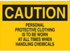 Chemical & Hazardous Materials Sign - 22285 - Brady Corporation